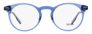 Zegna Pantos Leggerissimo Eyeglasses EZ5249-H 090 Transparent Blue 50mm