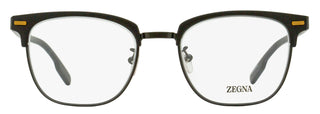Zegna Browline Leggerissimo Eyeglasses EZ5250-H 002 Matte Black 52mm