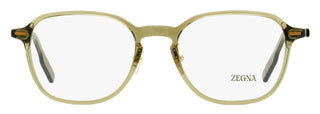 Zegna Modern Square Eyeglasses EZ5255-H 051 Mastic 52mm