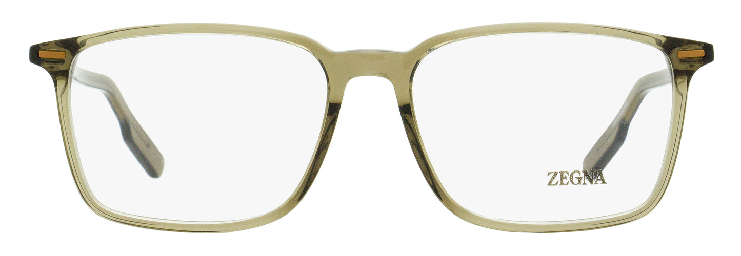 Zegna High Bridge Eyeglasses EZ5257-H 051 Gray Transaparent 55mm