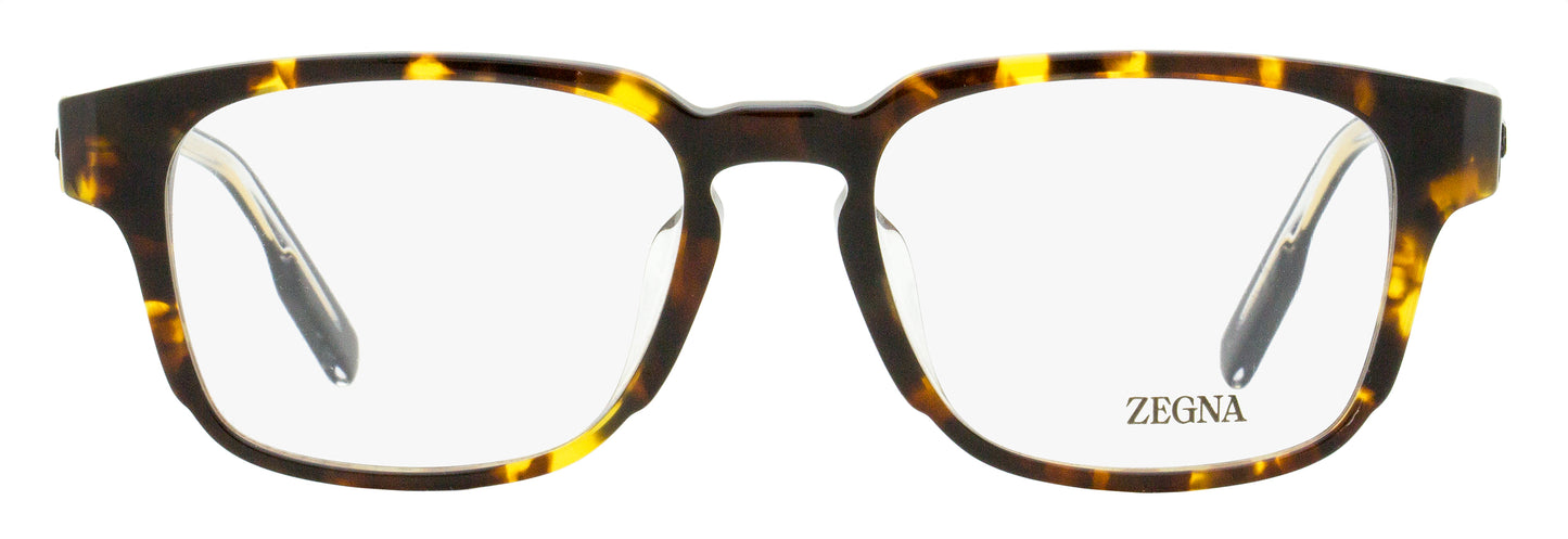 Zegna Alternative Fit Eyeglasses EZ5262-F 054 Havana 54mm