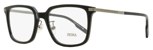 Zegna Stepped Browline Eyeglasses EZ5265-H 001 Black 54mm