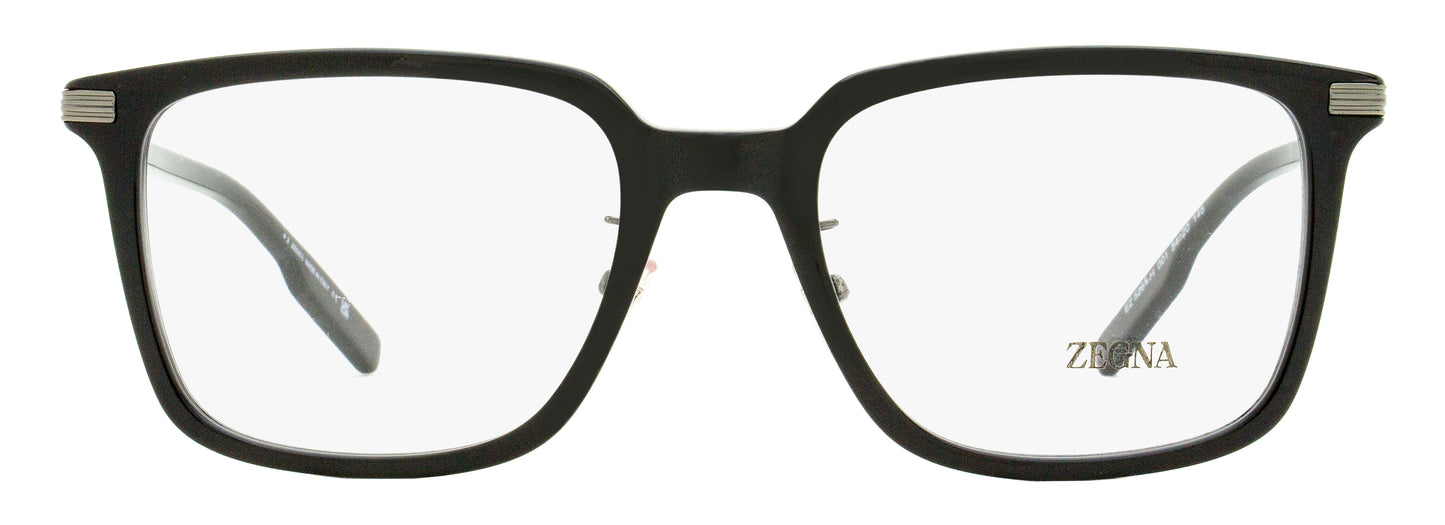 Zegna Stepped Browline Eyeglasses EZ5265-H 001 Black 54mm