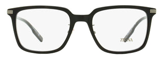 Zegna Stepped Browline Eyeglasses EZ5265-H 001 Black 54mm