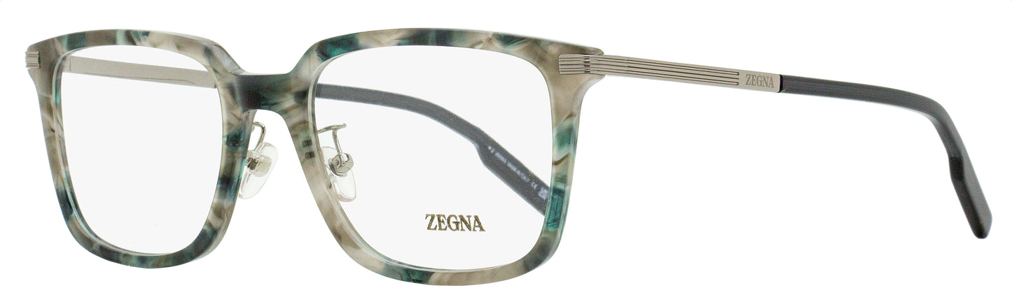 Zegna Stepped Browline Eyeglasses EZ5265-H 056 Gray Havana 54mm