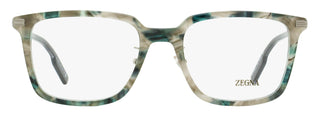 Zegna Stepped Browline Eyeglasses EZ5265-H 056 Gray Havana 54mm