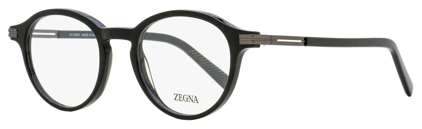 Zegna Classic Oval Eyeglasses EZ5269 001 Black 48mm