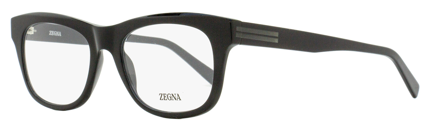 Zegna Thin Profile Eyeglasses EZ5283 001 Black 53mm