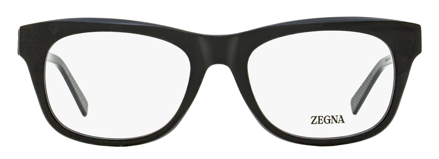 Zegna Thin Profile Eyeglasses EZ5283 001 Black 53mm