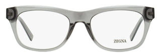 Zegna Thin Profile Eyeglasses EZ5283 020 Transparent Gray 53mm
