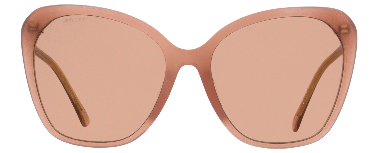 Jimmy Choo Butterfly Sunglasses Ele/F/S FWM4S Transparent Nude 59mm