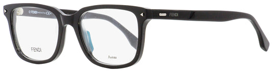 Fendi Rectangular Eyeglasses FF0220 807 Black 52mm 220