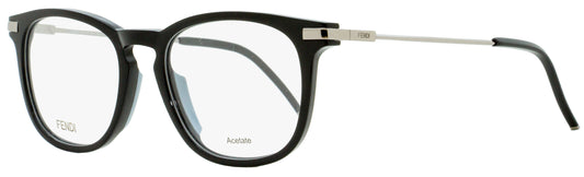 Fendi Rectangular Eyeglasses FF0226 807 Black/Ruthenium 53mm 226