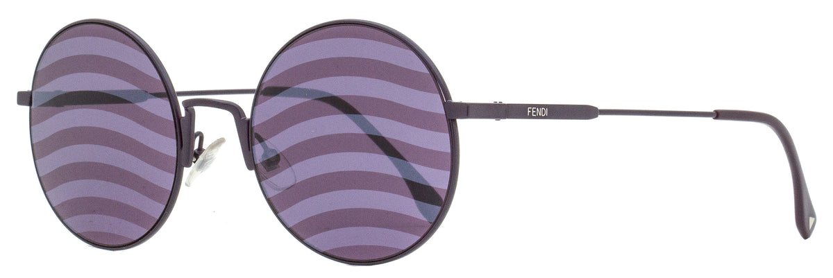 Fendi Round Sunglasses FF0248S B3VXL Dark Violet 53mm 248  display picture 2