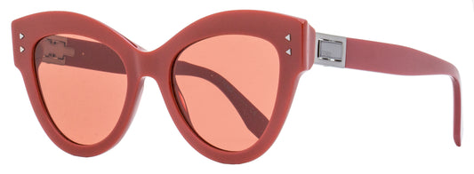 Fendi Cat Eye Sunglasses FF0266S C9AU1 Maroon 52mm 266