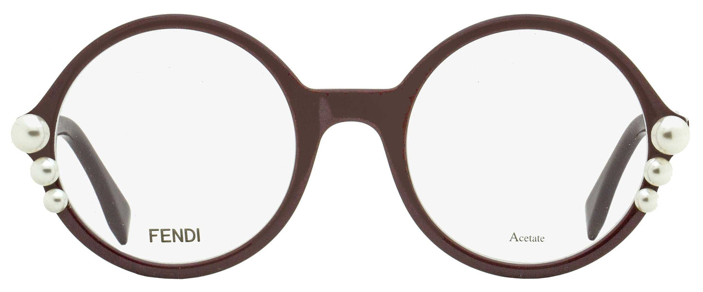 Fendi Pearl Eyeglasses FF0298 0T7 Plum 51mm 298