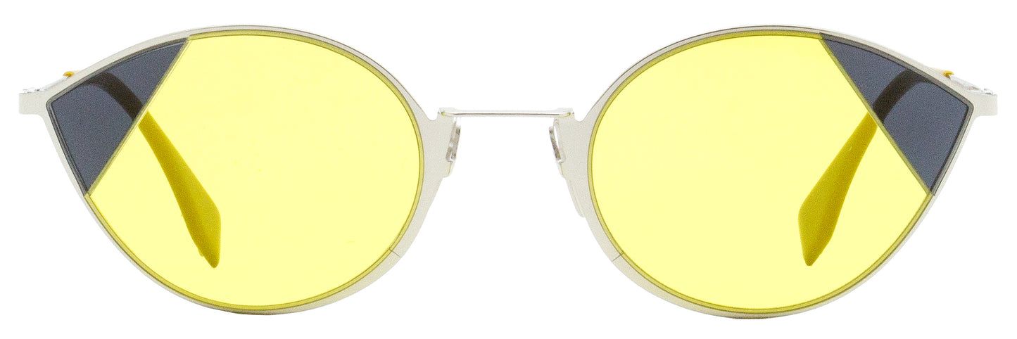 Fendi Cat Eye Sunglasses FF0342S B1ZHO Gold/Beige 51mm 342