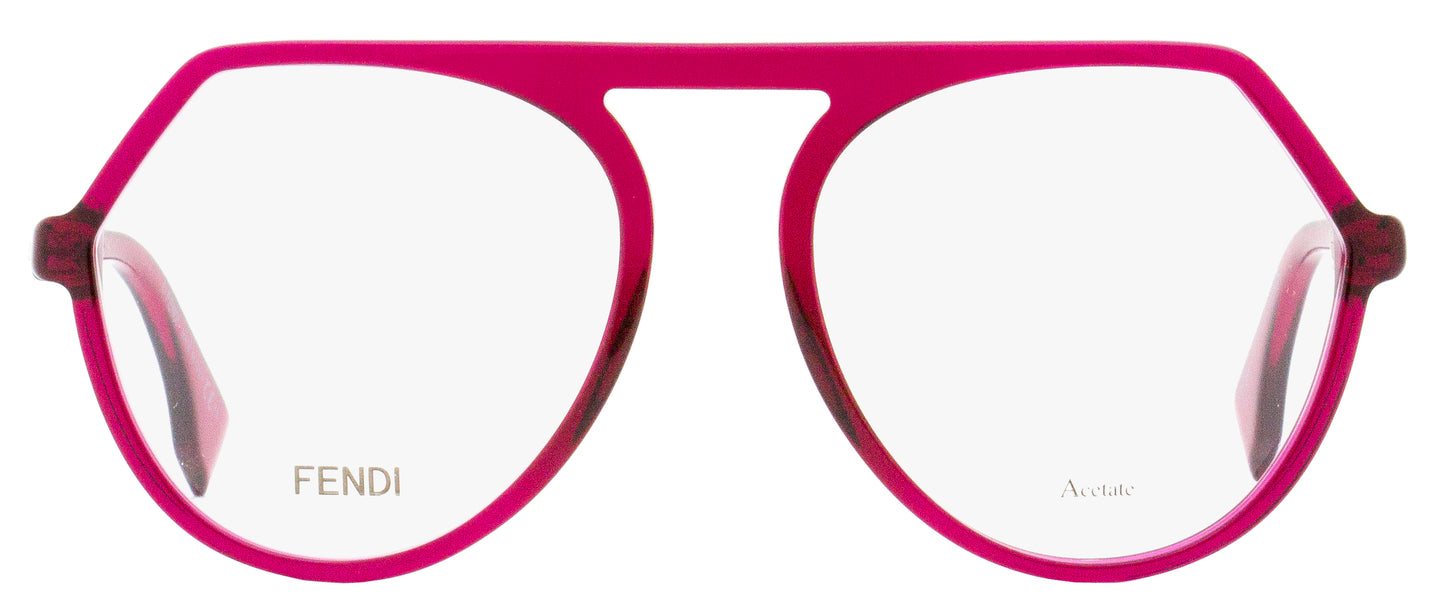 Fendi Roma Amor Eyeglasses FF0385 C9A Red 53mm