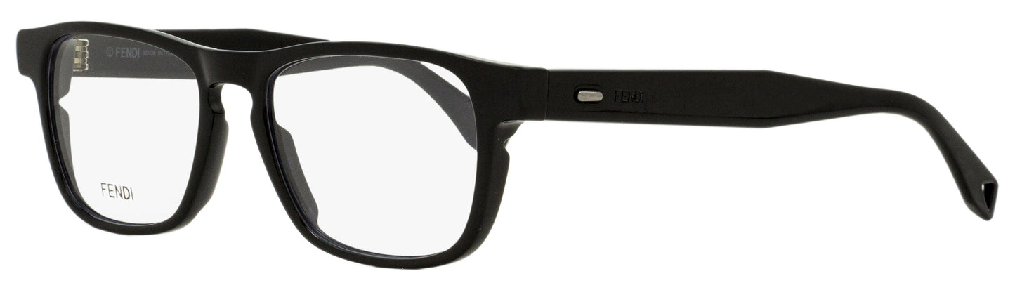 Fendi Rectangular Eyeglasses FFM0016 807 Black 51mm M0016