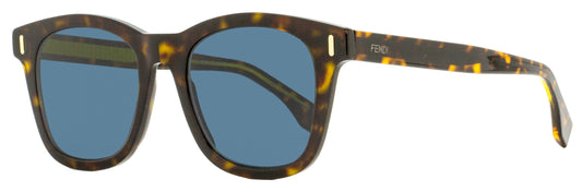 Fendi Rectangular Sunglasses FFM0040S 086KU Dark Havana 50mm 40