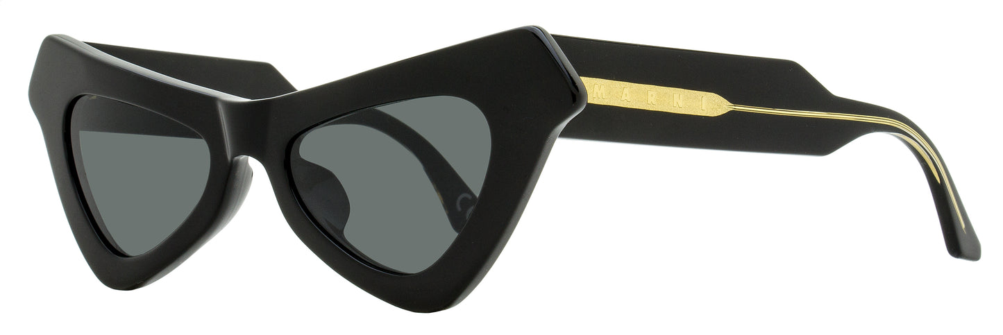 Marni Triangular Cat Eye Sunglasses Fairy Pools OW8 Black 50mm