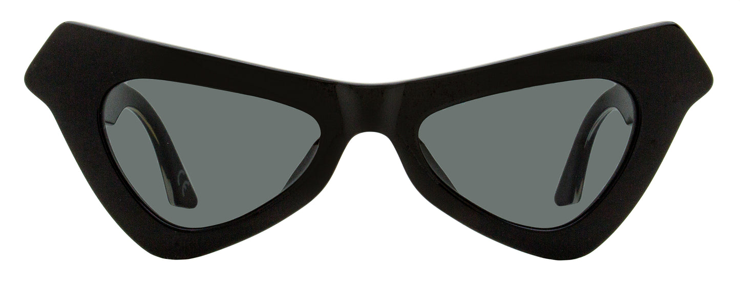Marni Triangular Cat Eye Sunglasses Fairy Pools OW8 Black 50mm