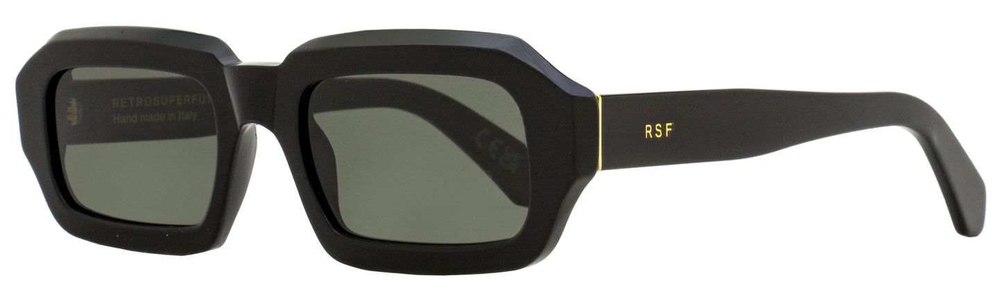 Retrosuperfuture Rectangular Sunglasses Fantasma 17I Black 54mm