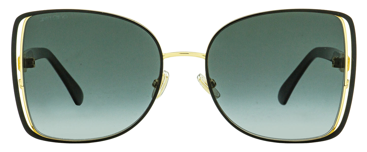 Jimmy Choo Butterfly Frieda Sunglasses 2M29O Black Gold 57mm