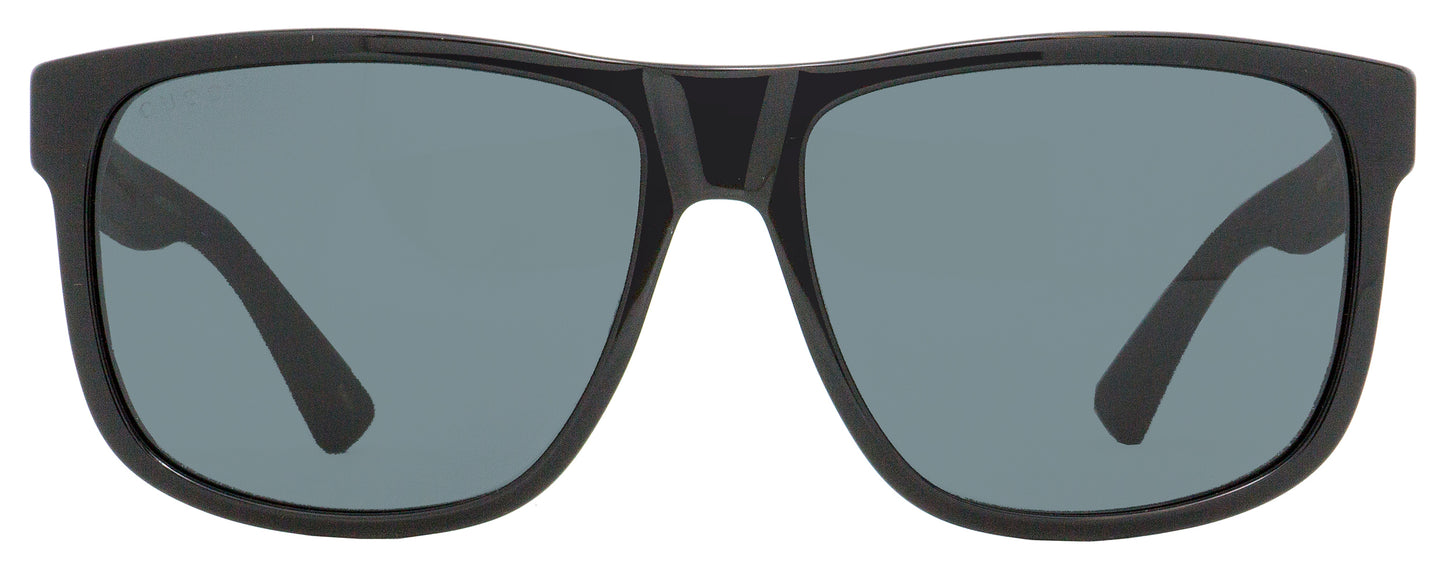 Gucci Square Sunglasses GG0010S 001 Black 58mm 0010