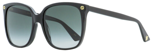 Gucci Square Sunglasses GG0022S 001 Black 57mm 0022