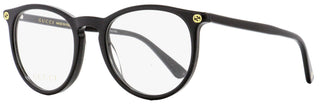 Gucci Oval Eyeglasses GG0027O 001 Black 50mm 0027