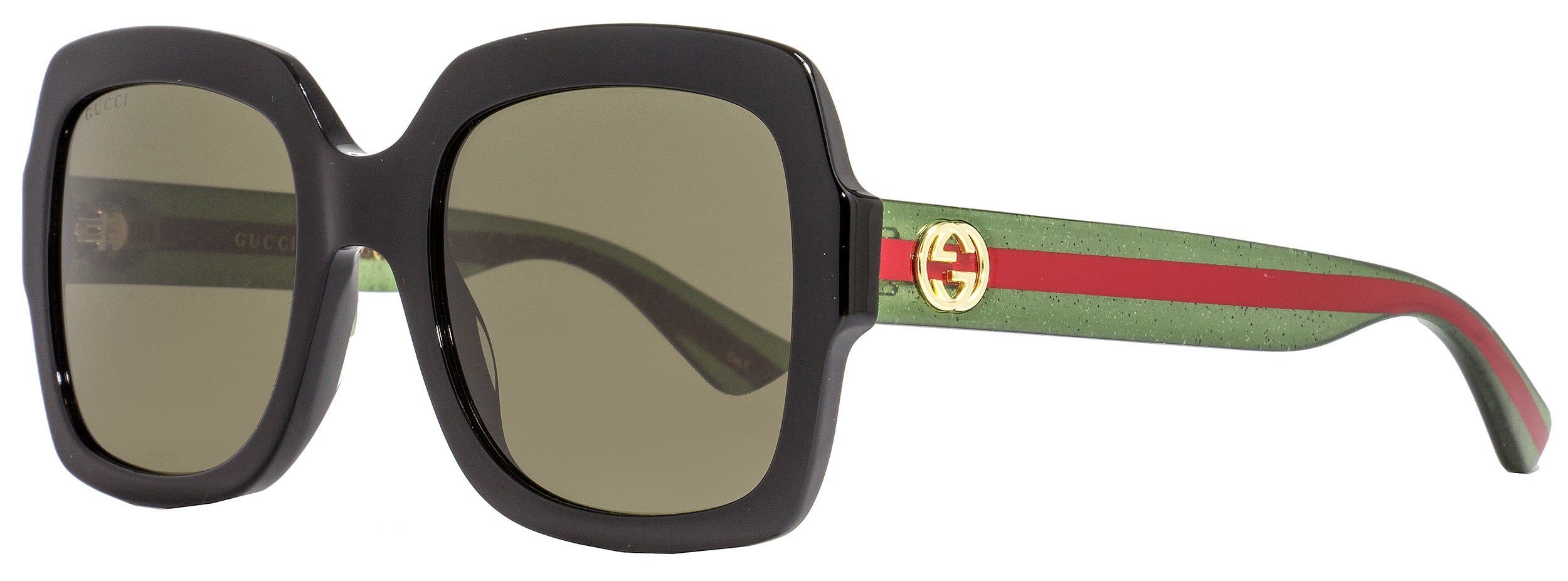 Gucci glasses red and green best sale