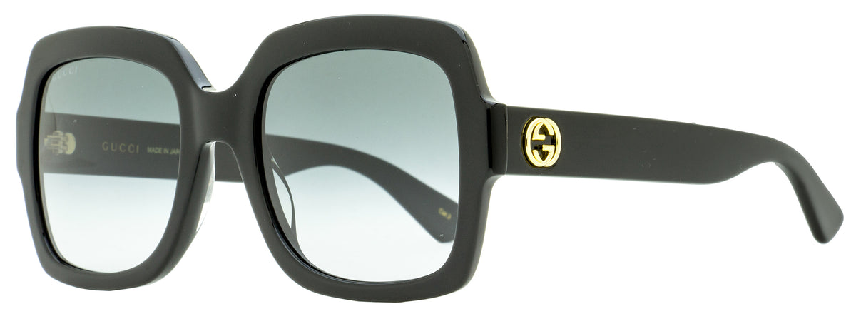 Gucci Square Sunglasses GG0036SN 001 Black 54mm 0036  display picture 1