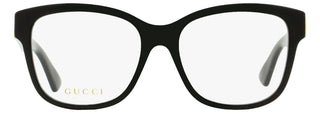 Gucci Square Eyeglasses GG0038ON 001 Black 54mm 38
