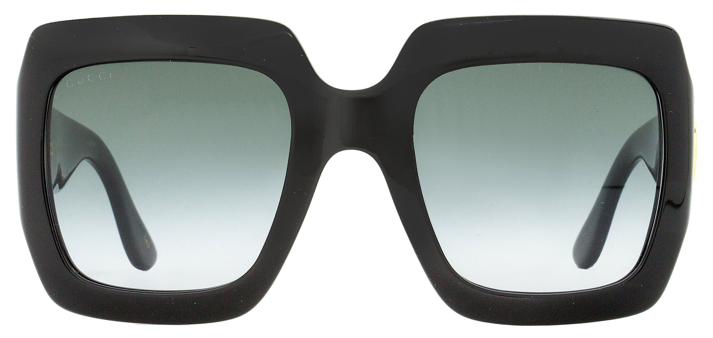 Gucci Square Sunglasses GG0053S 001 Black 54mm 0053