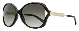 Gucci Fork Temple Sunglasses GG0076S 002 Black/Gold 60mm