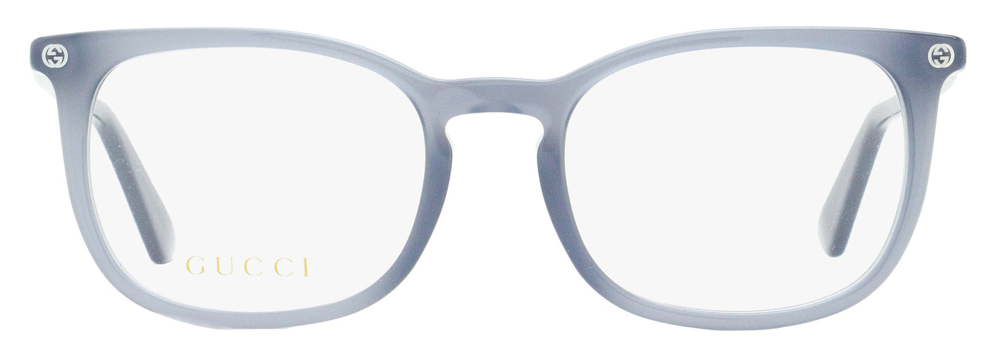 Gucci Alternative Fit Eyeglasses GG0122OA 004 Transparent Gray 52mm 122