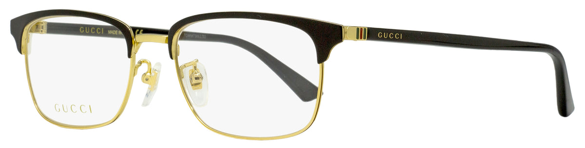 NWT Gucci GG0131o-001 Black 53mm Eyeglasses Gucci GG0131O Eyeglasses | Select Eyewear main image 4