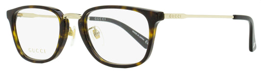 Gucci Titanium Eyeglasses GG0324OJ 002 Dark Havana 53mm