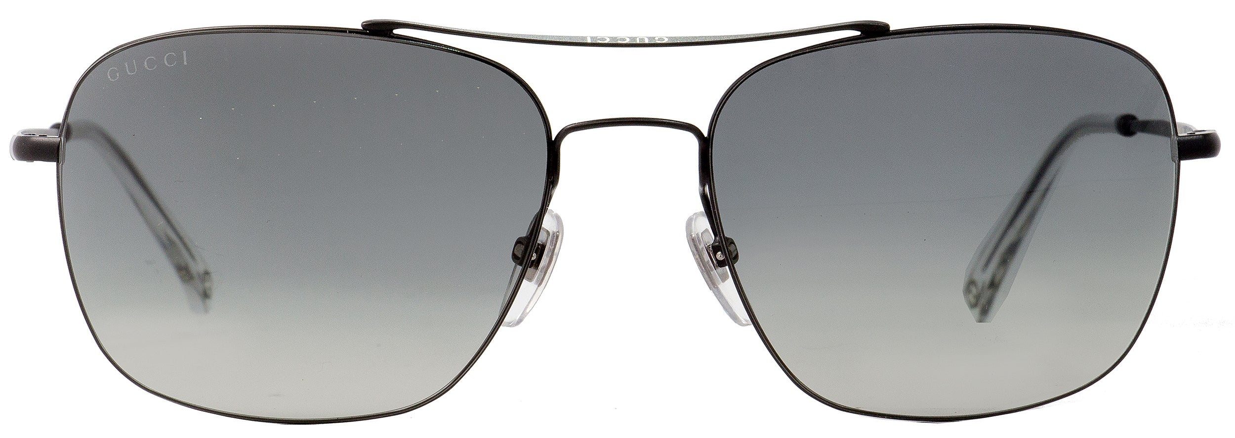 Gucci Rectangular Sunglasses GG0503S 005 Black Clear 58mm 0503 Stepani Style