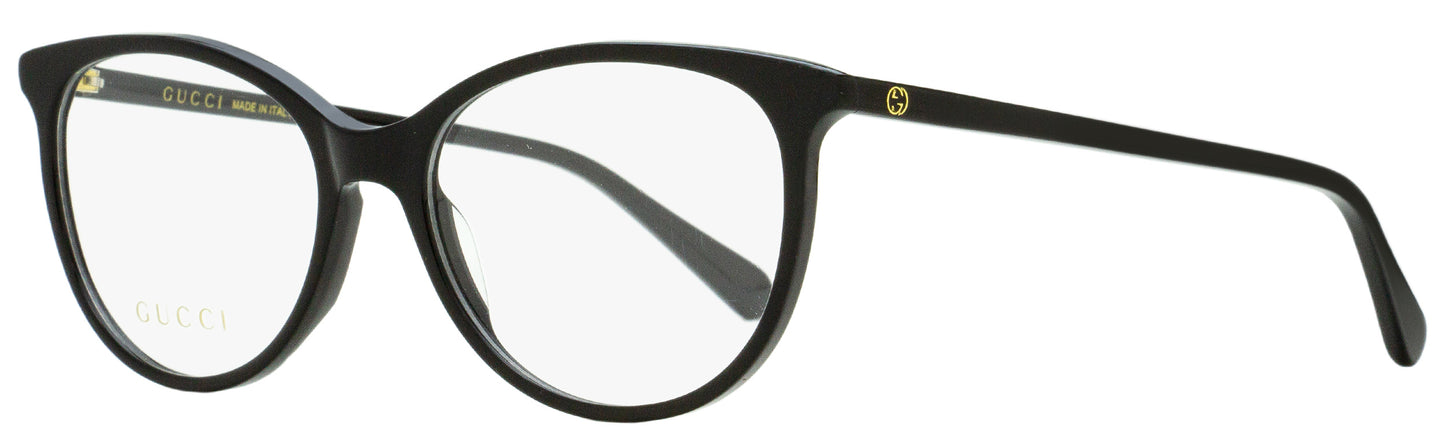 Gucci Oval Eyeglasses GG0550O 001 Black 51mm 550