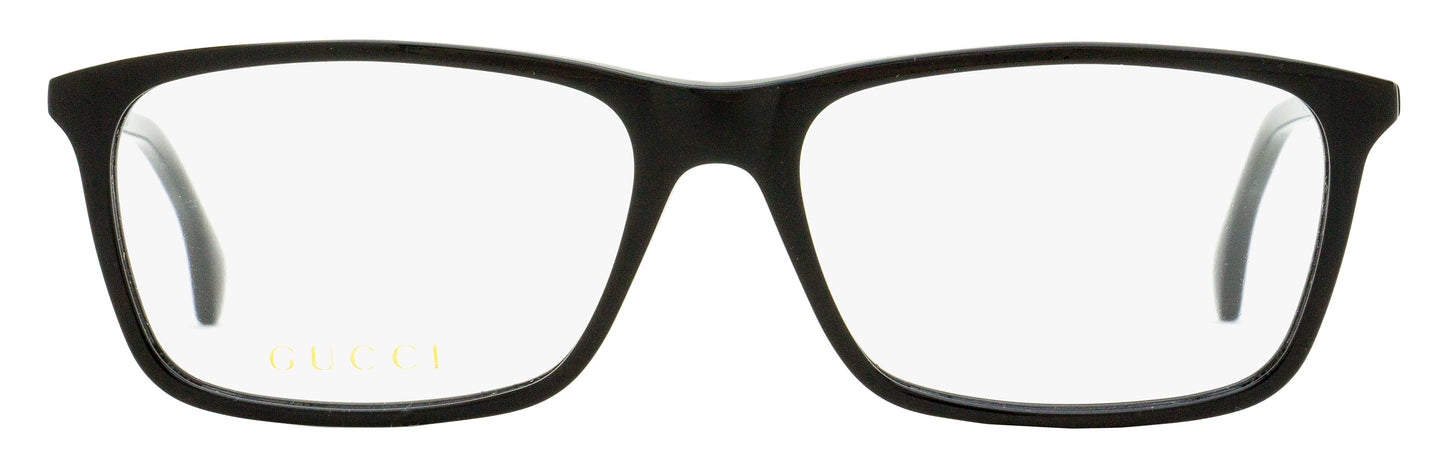 Gucci Lightweight Acetate Eyeglasses GG0553O 005 Black 56mm