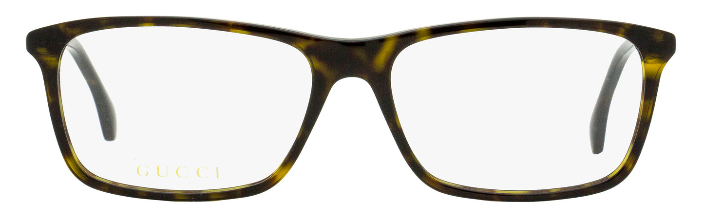 Gucci Lightweight Acetate Eyeglasses GG0553O 006 Dark Havana 56mm