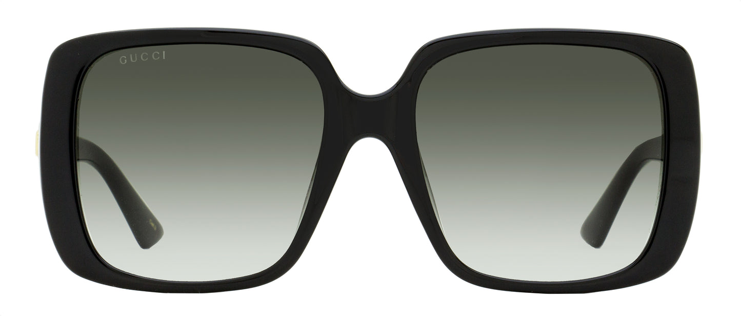 Gucci Oversized Square Sunglasses GG0632SA 001 Black 56mm