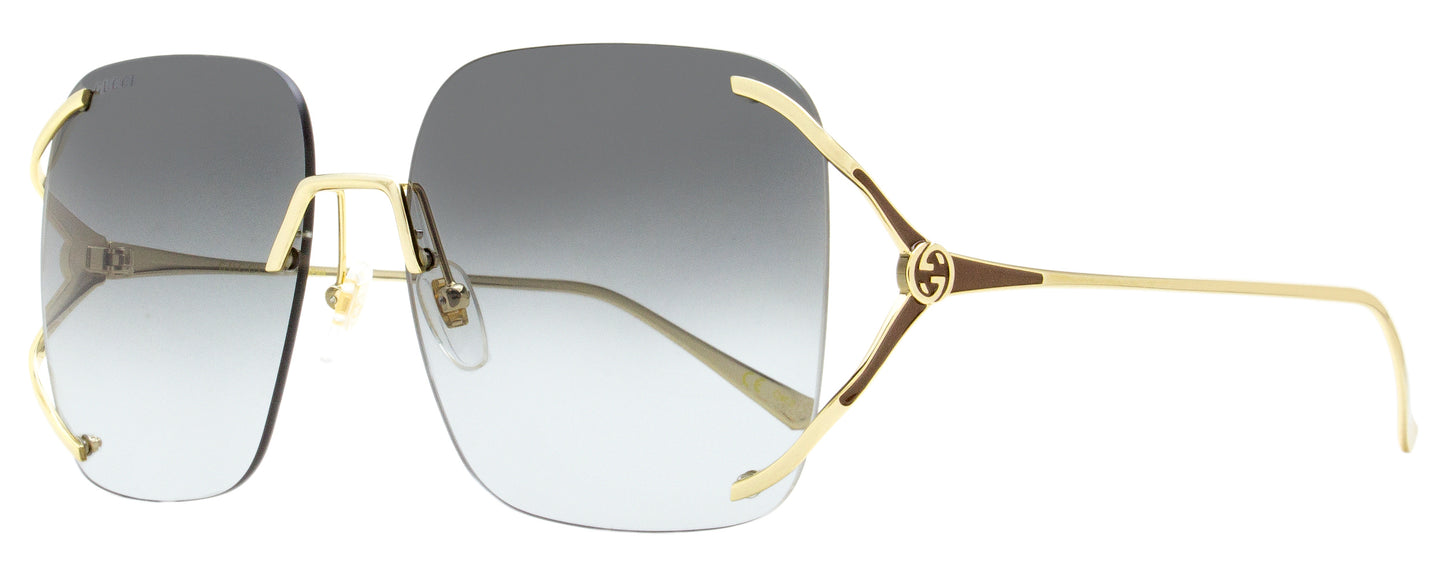 Gucci Glasant Sunglasses GG0646S 001 Gold 60mm 646