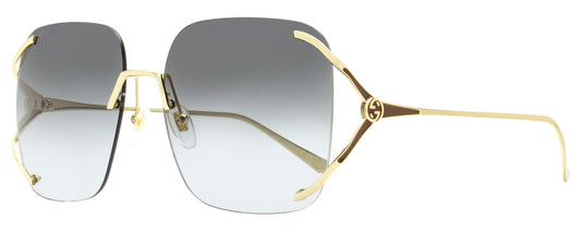 Gucci Glasant Sunglasses GG0646S 001 Gold 60mm 646