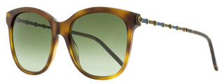 Gucci Bamboo Motif Sunglasses GG0654S 002 Havana/Gold 56mm