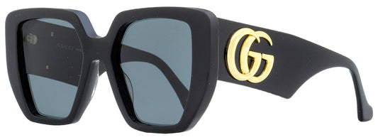 Gucci Geometric Sunglasses GG0956S 003 Black/Gold 54mm 956