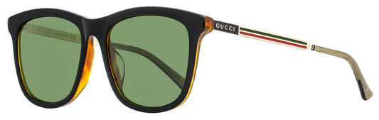 Gucci Square Sunglasses GG1037SK 003 Black/Havana/Gold 55mm