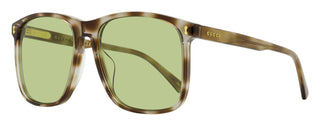 Gucci 80s Square Sunglasses GG1041S 004 Gray Havana 57mm